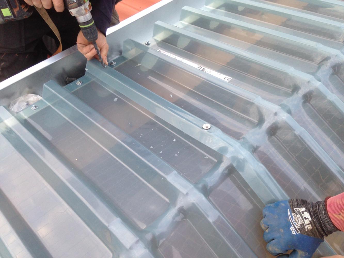 Lanterneaux PVC de chez Renolit Ondex